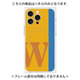 プレミアムパネル with MagSafe［ オリジナル - initial color line - W orange ］
