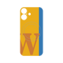 プレミアムパネル with MagSafe［ オリジナル - initial color line - W orange ］