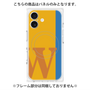 プレミアムパネル with MagSafe［ オリジナル - initial color line - W orange ］