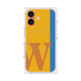 プレミアムパネル with MagSafe［ オリジナル - initial color line - W orange ］