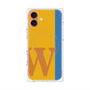 プレミアムパネル with MagSafe［ オリジナル - initial color line - W orange ］