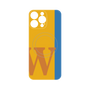 プレミアムパネル with MagSafe［ オリジナル - initial color line - W orange ］