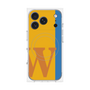 プレミアムパネル with MagSafe［ オリジナル - initial color line - W orange ］
