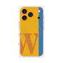 プレミアムパネル with MagSafe［ オリジナル - initial color line - W orange ］