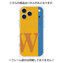 プレミアムパネル with MagSafe［ オリジナル - initial color line - W orange ］