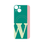 プレミアムパネル with MagSafe［ オリジナル - initial color line - W green ］