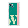 プレミアムパネル with MagSafe［ オリジナル - initial color line - W green ］