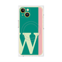 プレミアムパネル with MagSafe［ オリジナル - initial color line - W green ］