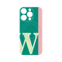 プレミアムパネル with MagSafe［ オリジナル - initial color line - W green ］
