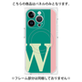 プレミアムパネル with MagSafe［ オリジナル - initial color line - W green ］