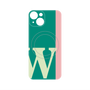 プレミアムパネル with MagSafe［ オリジナル - initial color line - W green ］