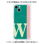 プレミアムパネル with MagSafe［ オリジナル - initial color line - W green ］