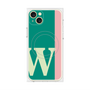 プレミアムパネル with MagSafe［ オリジナル - initial color line - W green ］