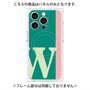 プレミアムパネル with MagSafe［ オリジナル - initial color line - W green ］
