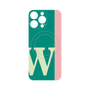プレミアムパネル with MagSafe［ オリジナル - initial color line - W green ］