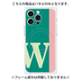 プレミアムパネル with MagSafe［ オリジナル - initial color line - W green ］