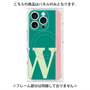 プレミアムパネル with MagSafe［ オリジナル - initial color line - W green ］