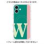 プレミアムパネル with MagSafe［ オリジナル - initial color line - W green ］