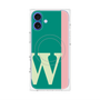 プレミアムパネル with MagSafe［ オリジナル - initial color line - W green ］