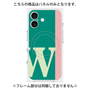 プレミアムパネル with MagSafe［ オリジナル - initial color line - W green ］