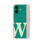 プレミアムパネル with MagSafe［ オリジナル - initial color line - W green ］