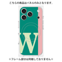 プレミアムパネル with MagSafe［ オリジナル - initial color line - W green ］