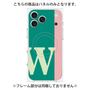 プレミアムパネル with MagSafe［ オリジナル - initial color line - W green ］