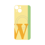 プレミアムパネル with MagSafe［ オリジナル - initial color line - W yellow ］