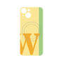 プレミアムパネル with MagSafe［ オリジナル - initial color line - W yellow ］