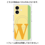 プレミアムパネル with MagSafe［ オリジナル - initial color line - W yellow ］