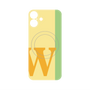 プレミアムパネル with MagSafe［ オリジナル - initial color line - W yellow ］