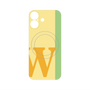 プレミアムパネル with MagSafe［ オリジナル - initial color line - W yellow ］
