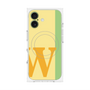 プレミアムパネル with MagSafe［ オリジナル - initial color line - W yellow ］