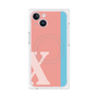 プレミアムパネル with MagSafe［ オリジナル - initial color line - X pink ］