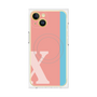 プレミアムパネル with MagSafe［ オリジナル - initial color line - X pink ］
