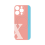 プレミアムパネル with MagSafe［ オリジナル - initial color line - X pink ］