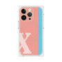 プレミアムパネル with MagSafe［ オリジナル - initial color line - X pink ］