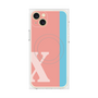 プレミアムパネル with MagSafe［ オリジナル - initial color line - X pink ］