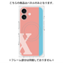 プレミアムパネル with MagSafe［ オリジナル - initial color line - X pink ］