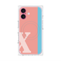 プレミアムパネル with MagSafe［ オリジナル - initial color line - X pink ］