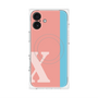 プレミアムパネル with MagSafe［ オリジナル - initial color line - X pink ］