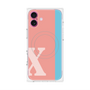 プレミアムパネル with MagSafe［ オリジナル - initial color line - X pink ］
