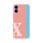 プレミアムパネル with MagSafe［ オリジナル - initial color line - X pink ］