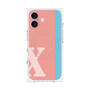 プレミアムパネル with MagSafe［ オリジナル - initial color line - X pink ］