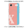 プレミアムパネル with MagSafe［ オリジナル - initial color line - X pink ］