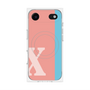 プレミアムパネル with MagSafe［ オリジナル - initial color line - X pink ］