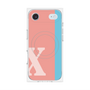 プレミアムパネル with MagSafe［ オリジナル - initial color line - X pink ］