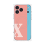 プレミアムパネル with MagSafe［ オリジナル - initial color line - X pink ］