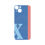 プレミアムパネル with MagSafe［ オリジナル - initial color line - X blue ］