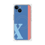 プレミアムパネル with MagSafe［ オリジナル - initial color line - X blue ］